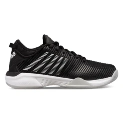 K-Swiss Women's Hypercourt Supreme Black And White Tennis Shoes