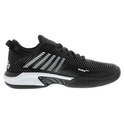 K-Swiss Men's Hypercourt Supreme Black/White Tennis Shoes