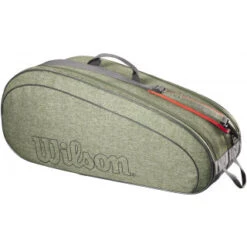 Wilson Team 6PK Tennis Bag Heather Green